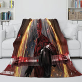 Charger l&#39;image dans la visionneuse de la galerie, Darth Maul Blanket Flannel Throw Room Decoration