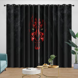 Load image into Gallery viewer, Darth Maul Curtains Pattern Blackout Window Drapes