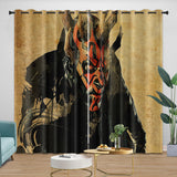 Load image into Gallery viewer, Darth Maul Curtains Pattern Blackout Window Drapes