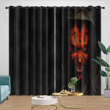 Load image into Gallery viewer, Darth Maul Curtains Pattern Blackout Window Drapes