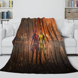 Charger l&#39;image dans la visionneuse de la galerie, Deadpool And Wolverine Blanket Flannel Fleece Throw Room Decoration