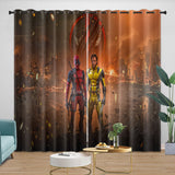 Load image into Gallery viewer, Deadpool And Wolverine Curtains Blackout Window Drapes