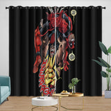 Load image into Gallery viewer, Deadpool And Wolverine Curtains Blackout Window Drapes