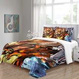 Charger l&#39;image dans la visionneuse de la galerie, Demon Slayer Kimetsu no Yaiba Bedding Set Quilt Duvet Cover Without Filler