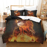 Charger l&#39;image dans la visionneuse de la galerie, Demon Slayer Kimetsu no Yaiba Bedding Set Quilt Duvet Cover Without Filler