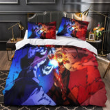 Charger l&#39;image dans la visionneuse de la galerie, Demon Slayer Kimetsu no Yaiba Bedding Set Quilt Duvet Cover Without Filler