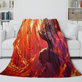 Load image into Gallery viewer, Demon Slayer Kimetsu no Yaiba Blanket Flannel Throw Room Decoration