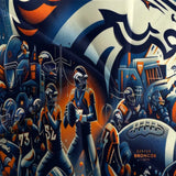 Charger l&#39;image dans la visionneuse de la galerie, Denver Broncos Bedding Set Duvet Cover Without Filler