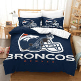 Charger l&#39;image dans la visionneuse de la galerie, Denver Broncos Bedding Set Duvet Cover Without Filler