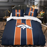 Charger l&#39;image dans la visionneuse de la galerie, Denver Broncos Bedding Set Duvet Cover Without Filler