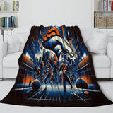 Load image into Gallery viewer, Denver Broncos Blanket Flannel Fleece Throw Room Decoration