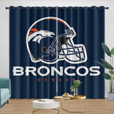 Load image into Gallery viewer, Denver Broncos Curtains Blackout Window Drapes Room Decoration