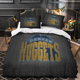 Charger l&#39;image dans la visionneuse de la galerie, Denver Nuggets Bedding Set Duvet Cover Without Filler