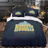 Charger l&#39;image dans la visionneuse de la galerie, Denver Nuggets Bedding Set Duvet Cover Without Filler