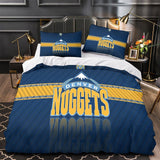 Charger l&#39;image dans la visionneuse de la galerie, Denver Nuggets Bedding Set Duvet Cover Without Filler