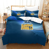 Charger l&#39;image dans la visionneuse de la galerie, Denver Nuggets Bedding Set Duvet Cover Without Filler