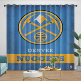 Load image into Gallery viewer, Denver Nuggets Curtains Blackout Window Drapes Room Decoration