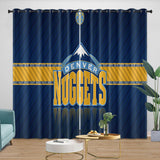 Load image into Gallery viewer, Denver Nuggets Curtains Blackout Window Drapes Room Decoration