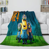 Charger l&#39;image dans la visionneuse de la galerie, Despicable Me 4 Blanket Flannel Fleece Throw Room Decoration