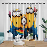 Load image into Gallery viewer, Despicable Me 4 Curtains Blackout Window Drapes Room Decoration