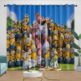 Load image into Gallery viewer, Despicable Me 4 Curtains Blackout Window Drapes Room Decoration