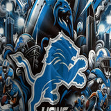 Charger l&#39;image dans la visionneuse de la galerie, Detroit Lions Bedding Set Duvet Cover Without Filler