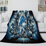 Charger l'image dans la visionneuse de la galerie, Detroit Lions Blanket Flannel Fleece Throw Kids Room Decoration