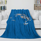 Charger l'image dans la visionneuse de la galerie, Detroit Lions Blanket Flannel Fleece Throw Kids Room Decoration