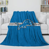 Charger l'image dans la visionneuse de la galerie, Detroit Lions Blanket Flannel Fleece Throw Kids Room Decoration