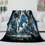 Load image into Gallery viewer, Detroit Lions Blanket Flannel Fleece Throw Room Decoration