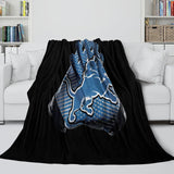 Load image into Gallery viewer, Detroit Lions Blanket Flannel Fleece Throw Room Decoration