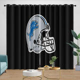 Charger l'image dans la visionneuse de la galerie, Detroit Lions Curtains Blackout Window Drapes Kids Room Decoration