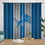 Load image into Gallery viewer, Detroit Lions Curtains Blackout Window Drapes Room Decoration