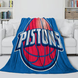 Load image into Gallery viewer, Detroit Pistons Blanket Flannel Fleece Throw Room Decoration