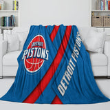 Load image into Gallery viewer, Detroit Pistons Blanket Flannel Fleece Throw Room Decoration