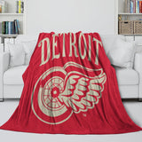 Charger l&#39;image dans la visionneuse de la galerie, Detroit Red Wings Blanket Flannel Throw Kids Room Decoration