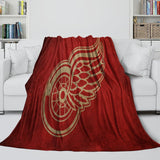 Charger l&#39;image dans la visionneuse de la galerie, Detroit Red Wings Blanket Flannel Throw Kids Room Decoration