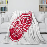 Charger l&#39;image dans la visionneuse de la galerie, Detroit Red Wings Blanket Flannel Throw Kids Room Decoration