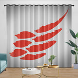 Charger l&#39;image dans la visionneuse de la galerie, Detroit Red Wings Curtains Blackout Window Drapes Room Decoration