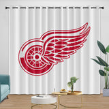 Charger l&#39;image dans la visionneuse de la galerie, Detroit Red Wings Curtains Blackout Window Drapes Room Decoration