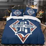 Charger l&#39;image dans la visionneuse de la galerie, Detroit Tigers Bedding Set Quilt Cover Without Filler