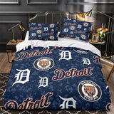 Charger l&#39;image dans la visionneuse de la galerie, Detroit Tigers Bedding Set Quilt Cover Without Filler