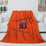 Load image into Gallery viewer, Detroit Tigers Blanket Flannel Throw Room Decoration