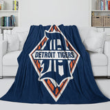 Load image into Gallery viewer, Detroit Tigers Blanket Flannel Throw Room Decoration