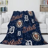 Load image into Gallery viewer, Detroit Tigers Blanket Flannel Throw Room Decoration