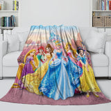 Load image into Gallery viewer, Disney Princess Pattern Blanket Flannel Throw Kids Room Decoration