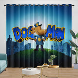 Charger l&#39;image dans la visionneuse de la galerie, Dog Man Curtains Blackout Window Drapes Room Decoration