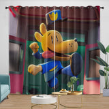 Charger l&#39;image dans la visionneuse de la galerie, Dog Man Curtains Blackout Window Drapes Room Decoration
