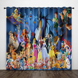 Load image into Gallery viewer, Donald Duck Curtains Pattern Blackout Window Drapes