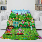 Load image into Gallery viewer, Dora the Explorer Blanket Flannel Fleece Throw Kids Room Decoration